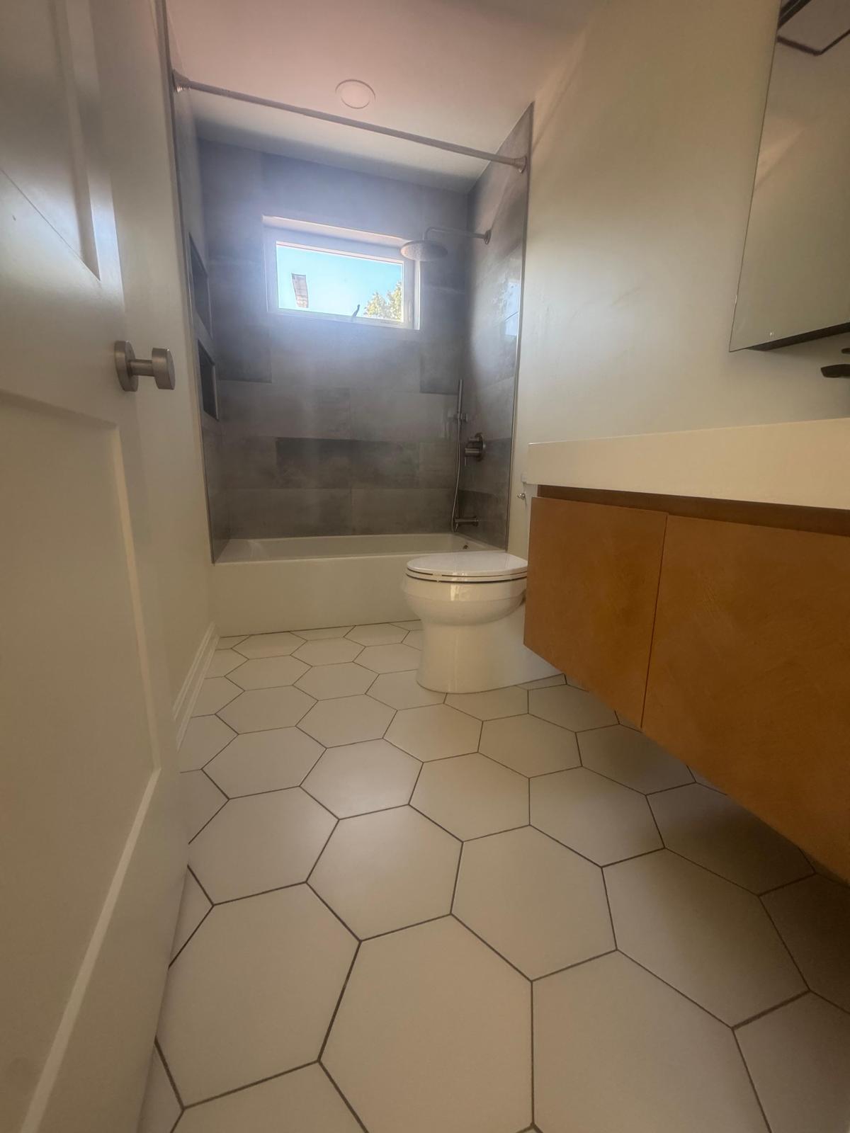 Post-construction cleaning for a commercial build-out