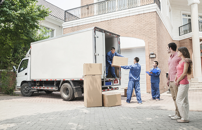 Cleaner preparing an apartment for move-out inspection