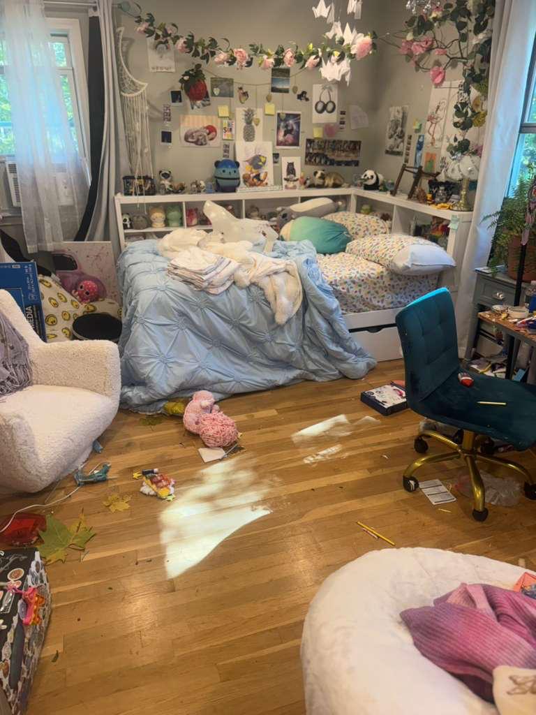 Move-out cleaning finished